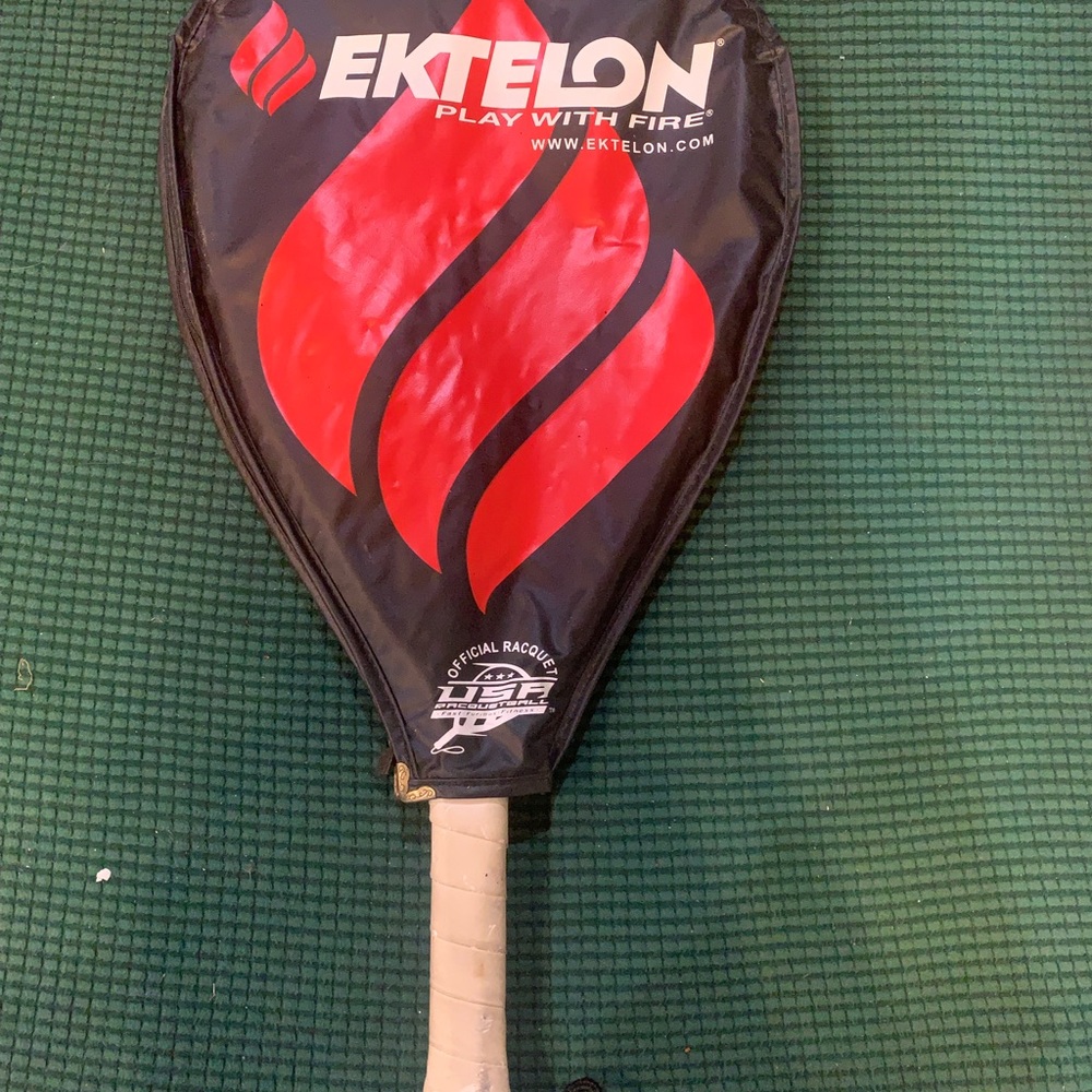 Red and Black Racquet Cover